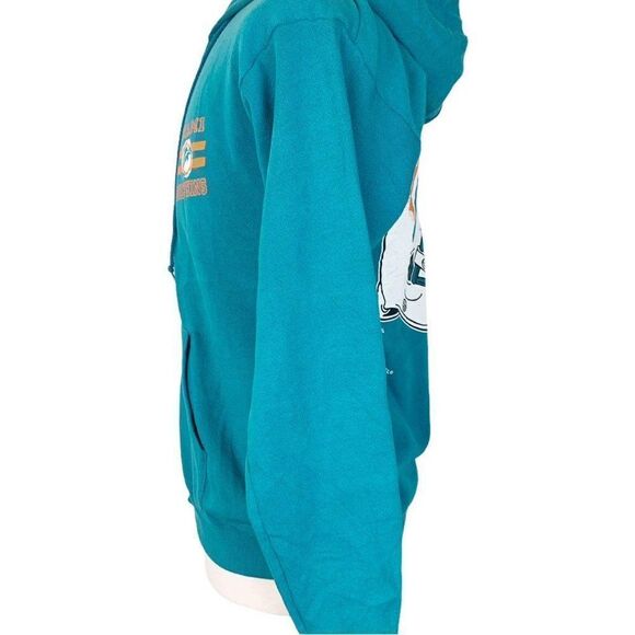Vintage 1995 Miami Dolphins NFL Sweat Jacket - Picture 3 of 7